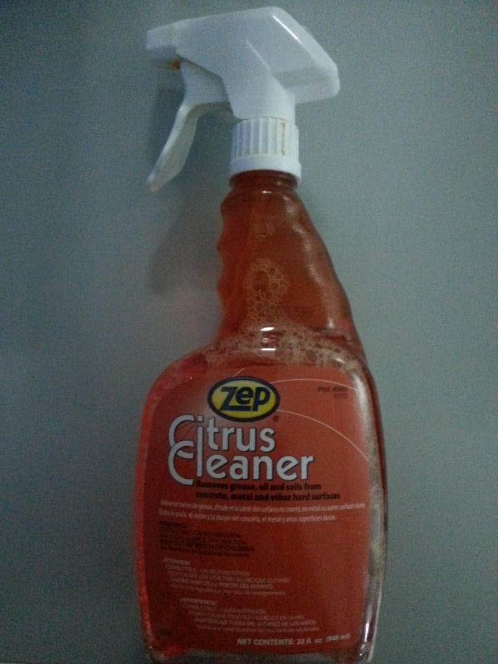  ZEP 美国洁普  重油清洗剂 CITRUS CLEANER 喷雾装